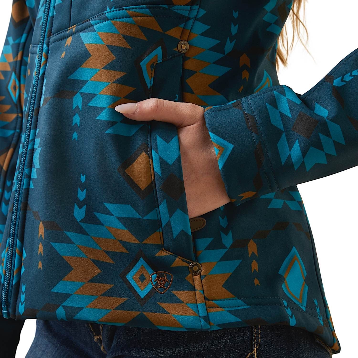 Ariat Women's Softshell Jacket - Sioux Falls - Image 7