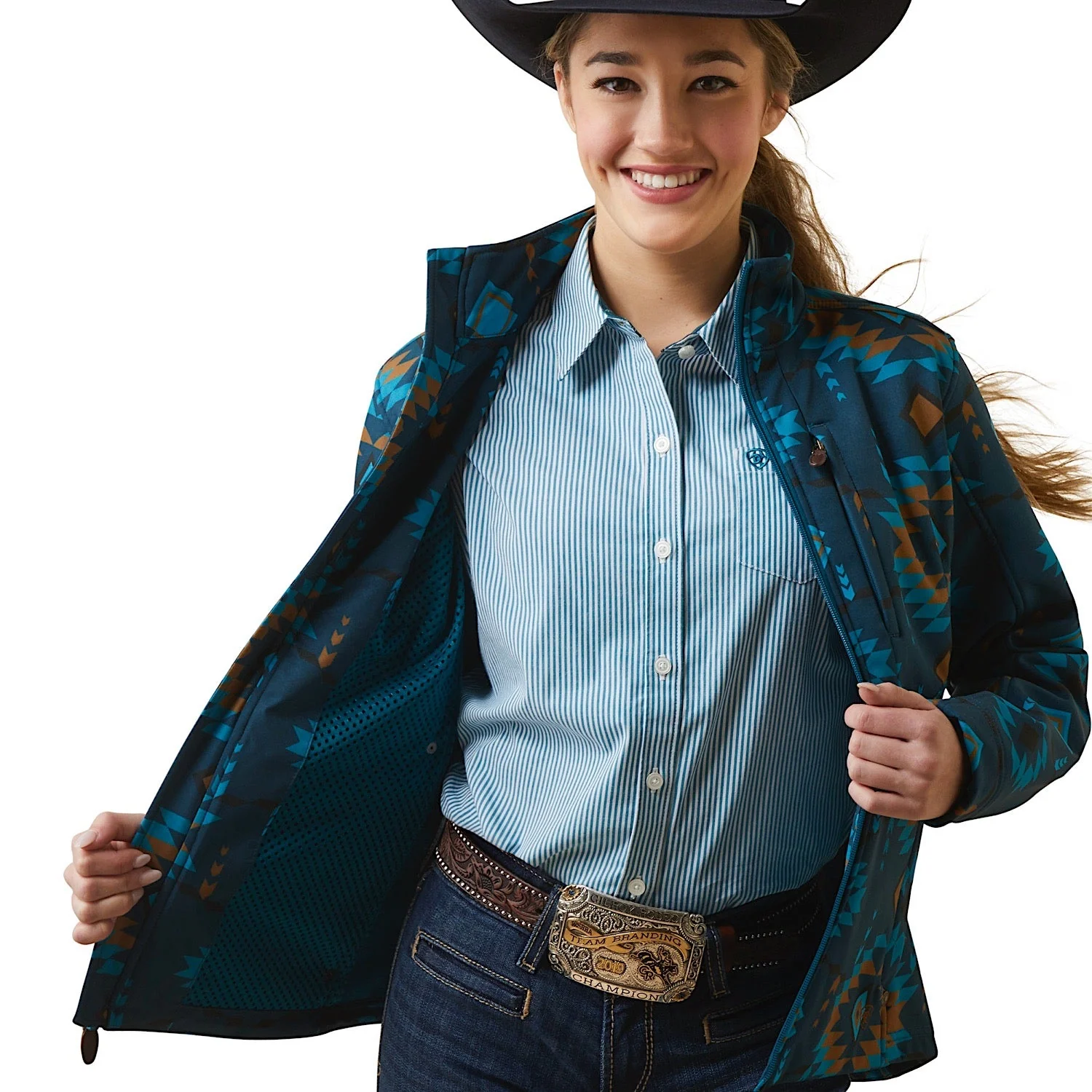 Ariat Women's Softshell Jacket - Sioux Falls - Image 9
