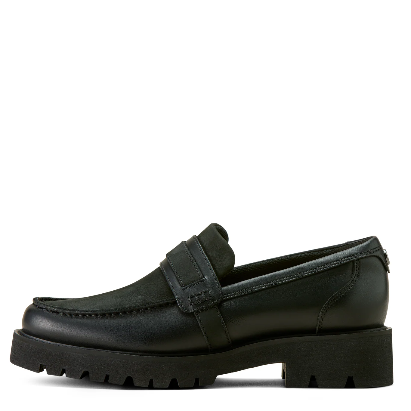 Ariat Women's Stratford Lug Loafer - Black - Image 3