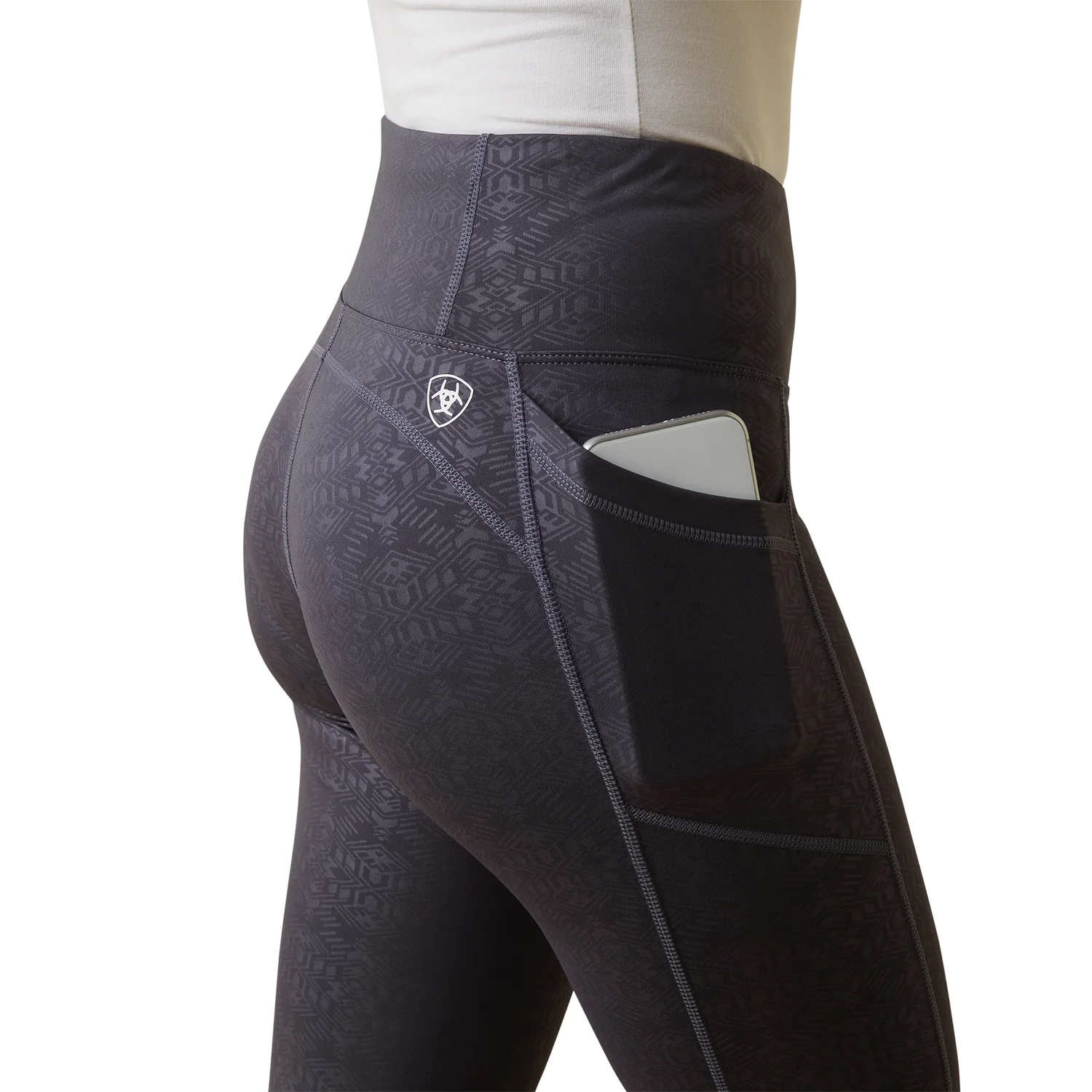 Ariat Womens Tek Tight Zia Embossed Periscope - Image 4
