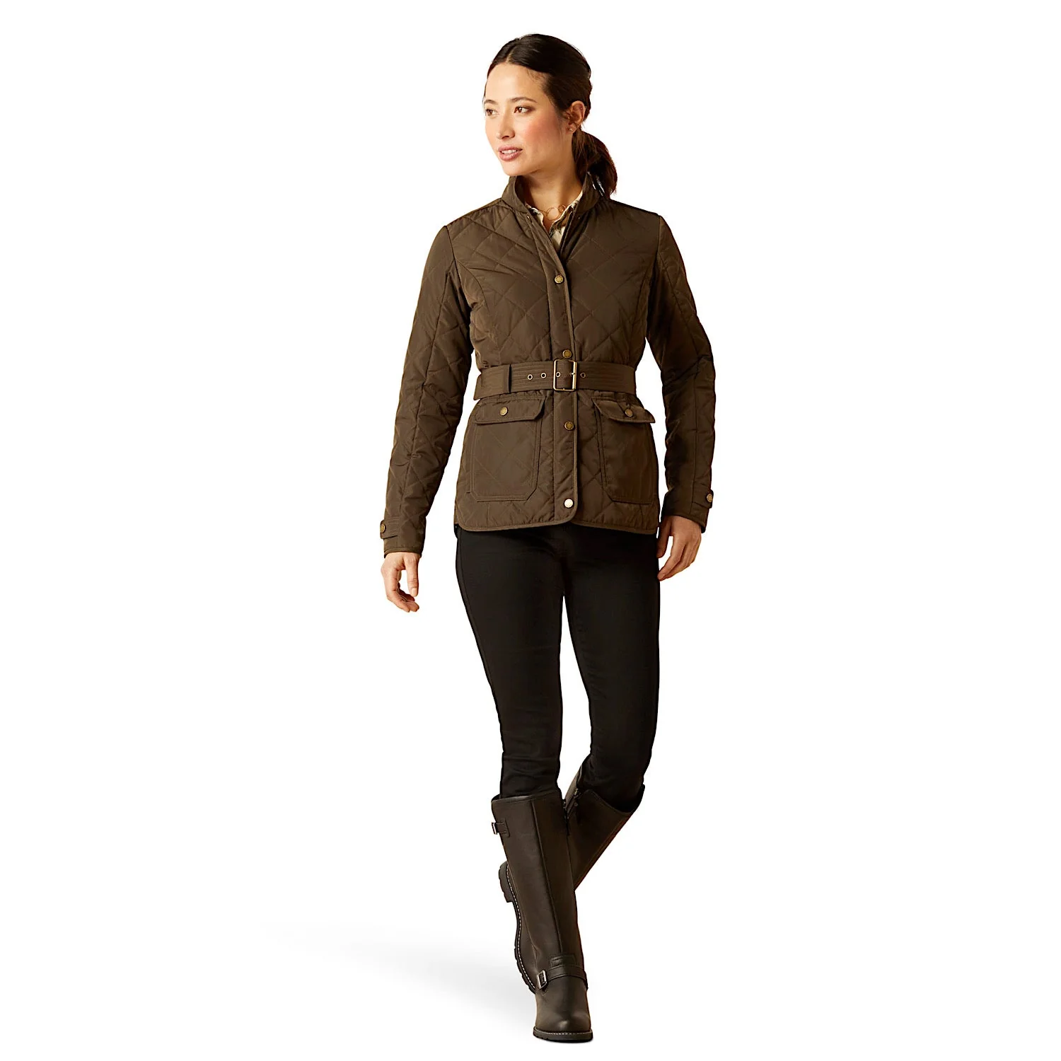 Ariat Women's Woodside Jacket - Earth - Image 6