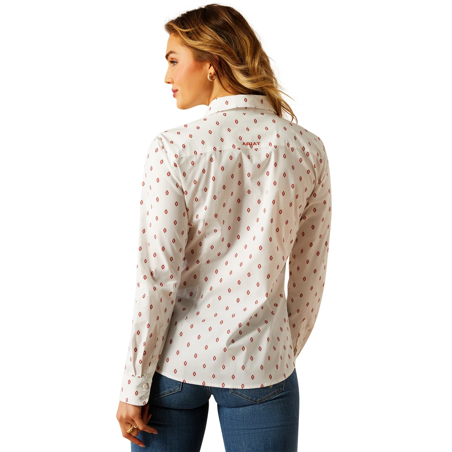 Ariat Women's Wrinkle Resistant Kirby Shirt - Kai Ditsy - Image 2
