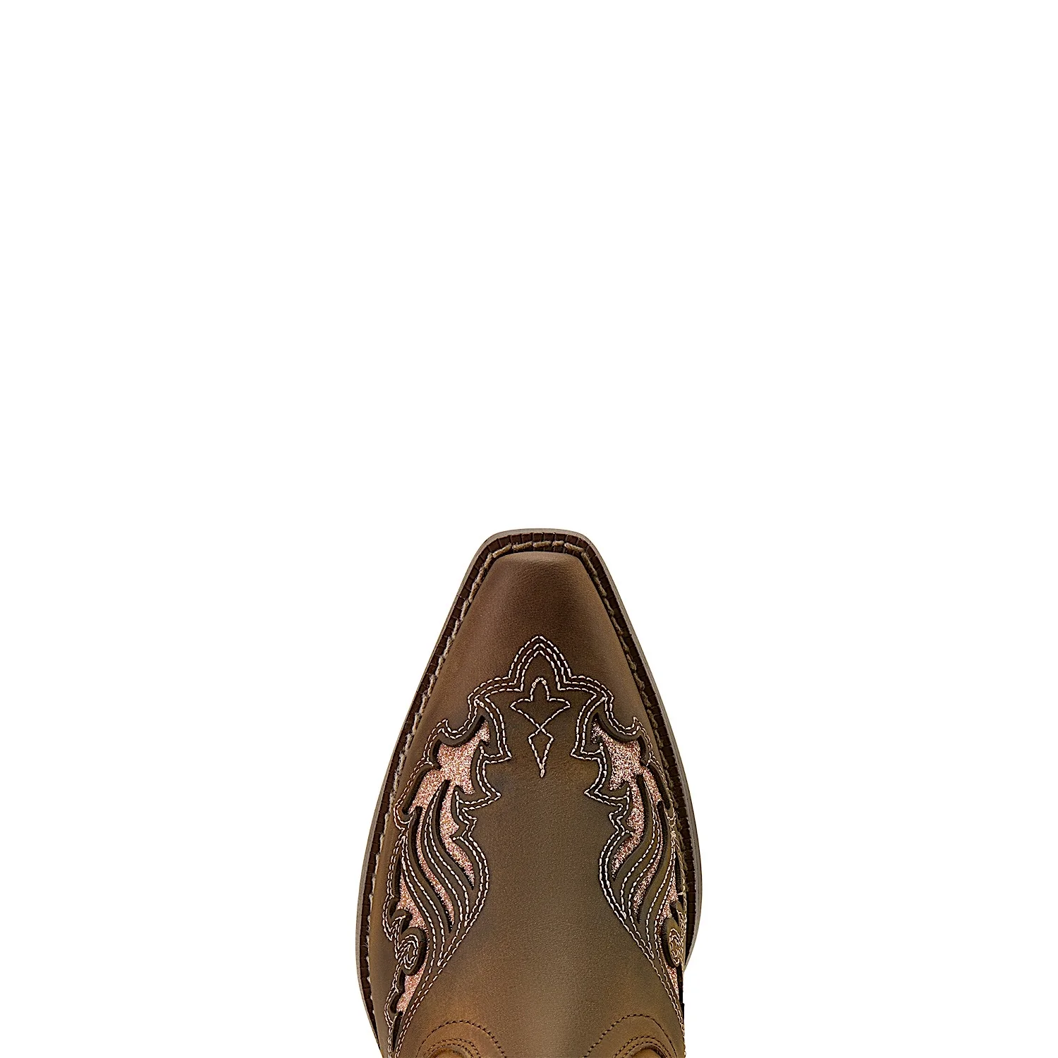 Ariat Youth Fashion Bliss D Toe Boot - Sassy Brown - Image 5