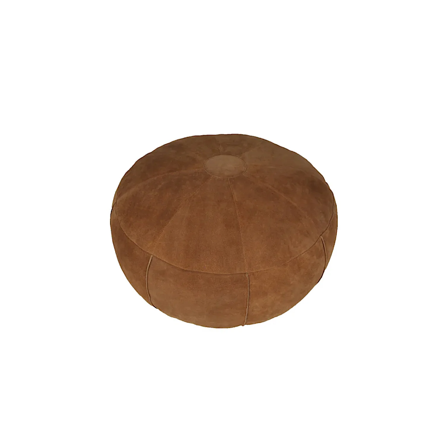 Auskin Willow Ottoman - Camel