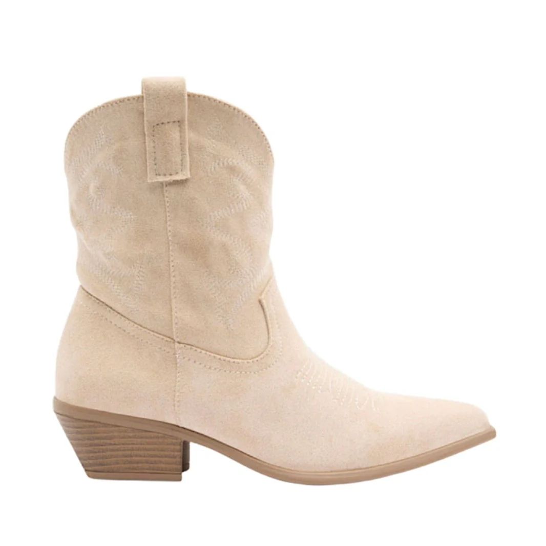 Baxter Women's Ada Western Boot - Cream - Image 2