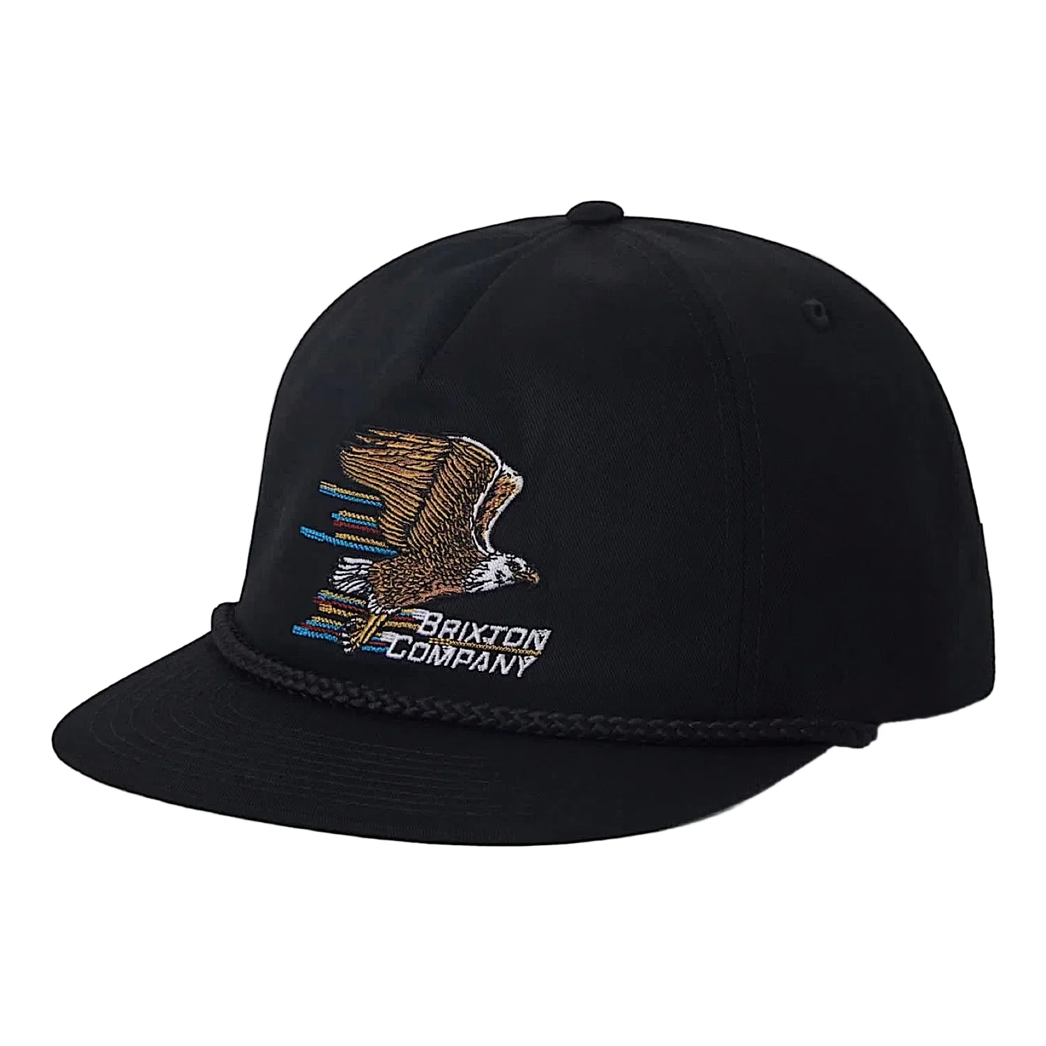 Brixton Free Snapback Cap - Black