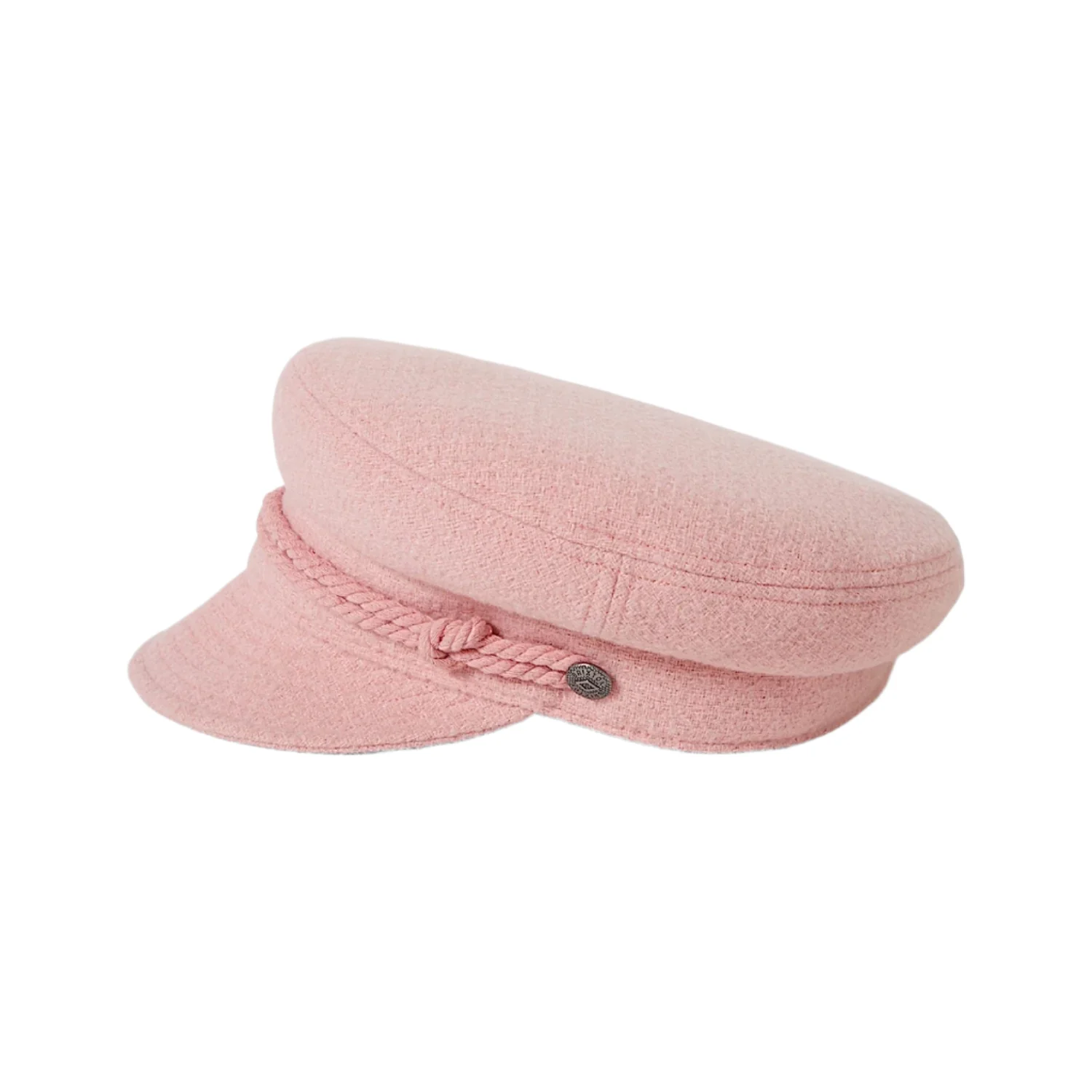 Brixton Kayla Fiddler Fisherman Cap - Soft Pink Boucle - Image 2