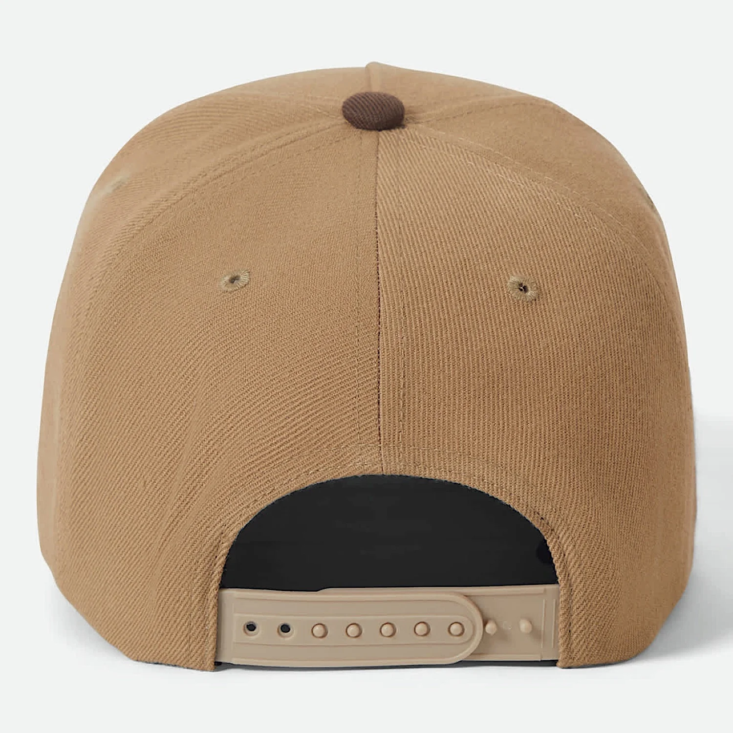 Brixton Linwood Netplus Snapback Cap - Sand/Pinecone Brown - Image 2