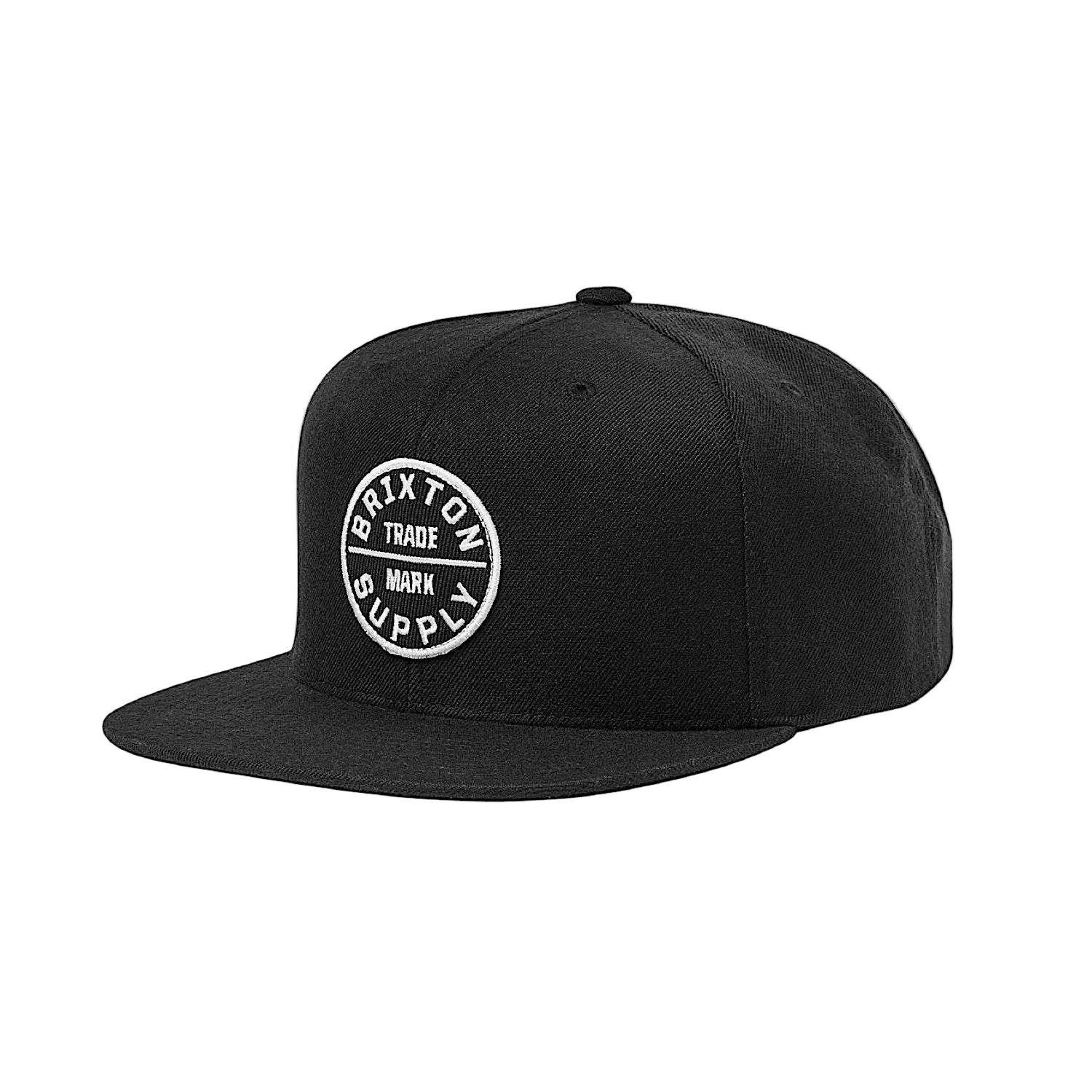 Brixton Oath III Snapback Cap - Black