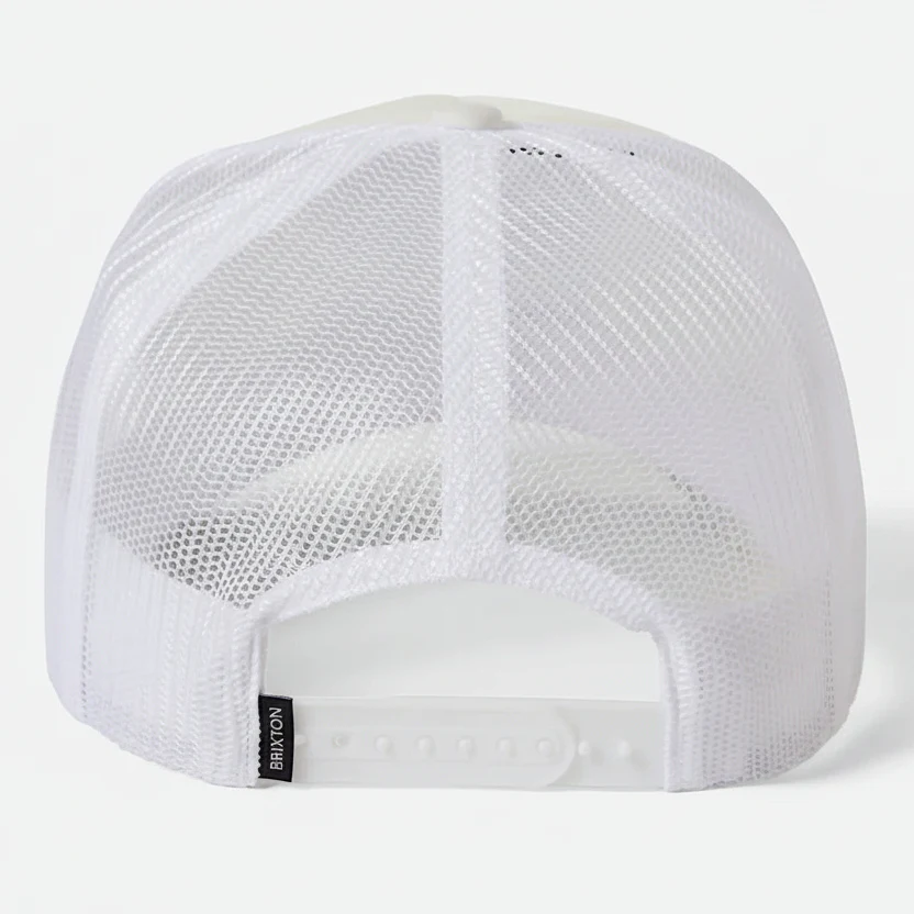 Brixton Sunday Cruising Club Netplus Trucker Cap - Off White - Image 2