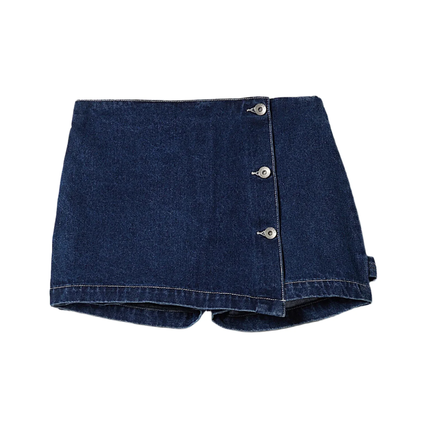Brixton Women's Wrap Skort - Rinse Denim
