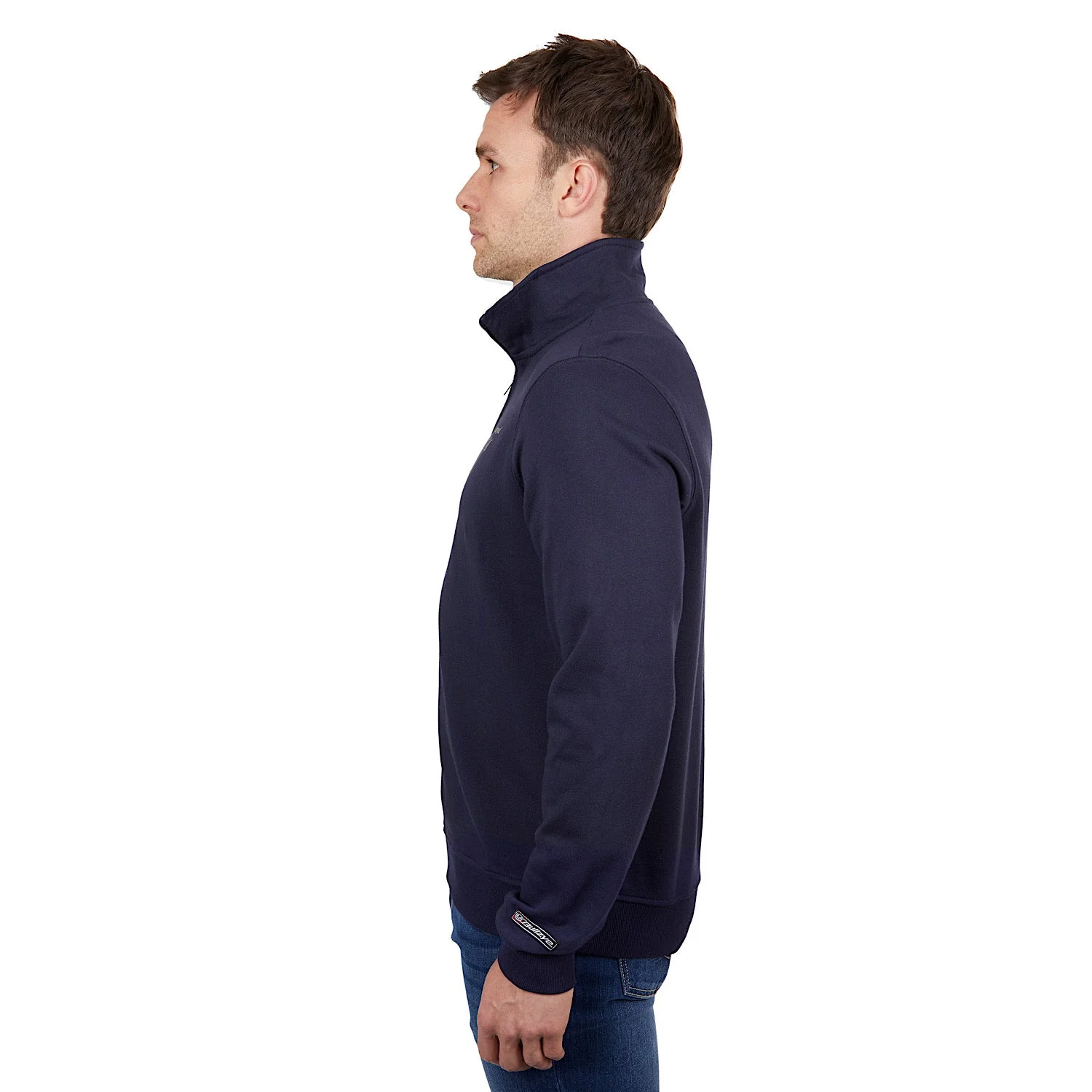 Bullzye Men's Aiden 1/4 Zip Pullover - Navy - Image 3