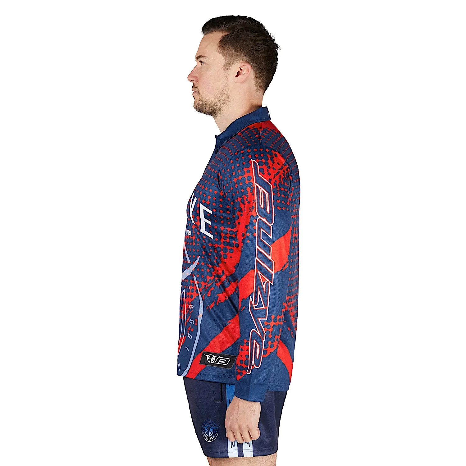 Bullzye Men's Bullzye Long Sleeve Fishing Shirt - Multi - Image 3