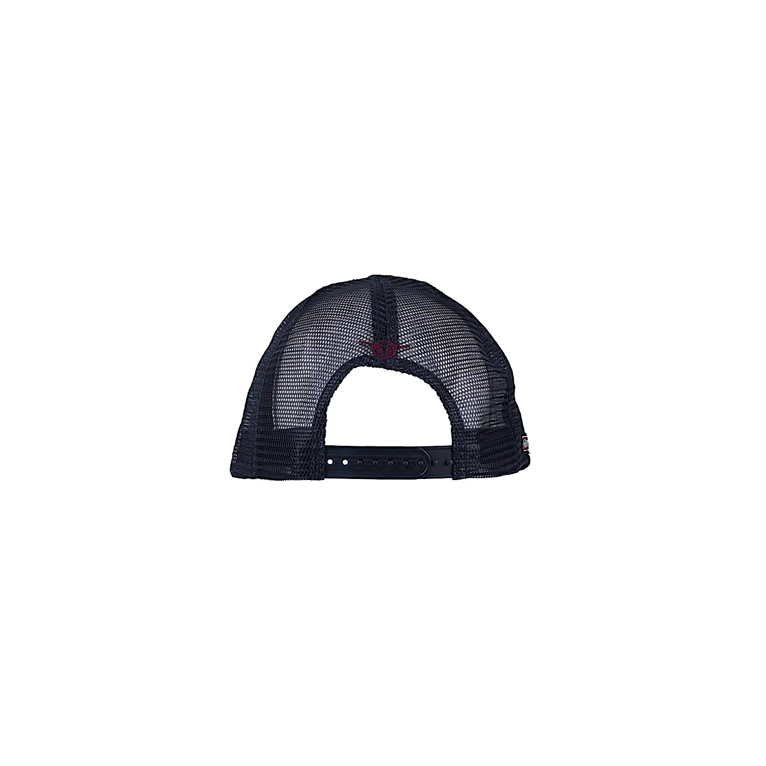 Bullzye Sid High Profile Trucker Cap - Navy/Red - Image 2