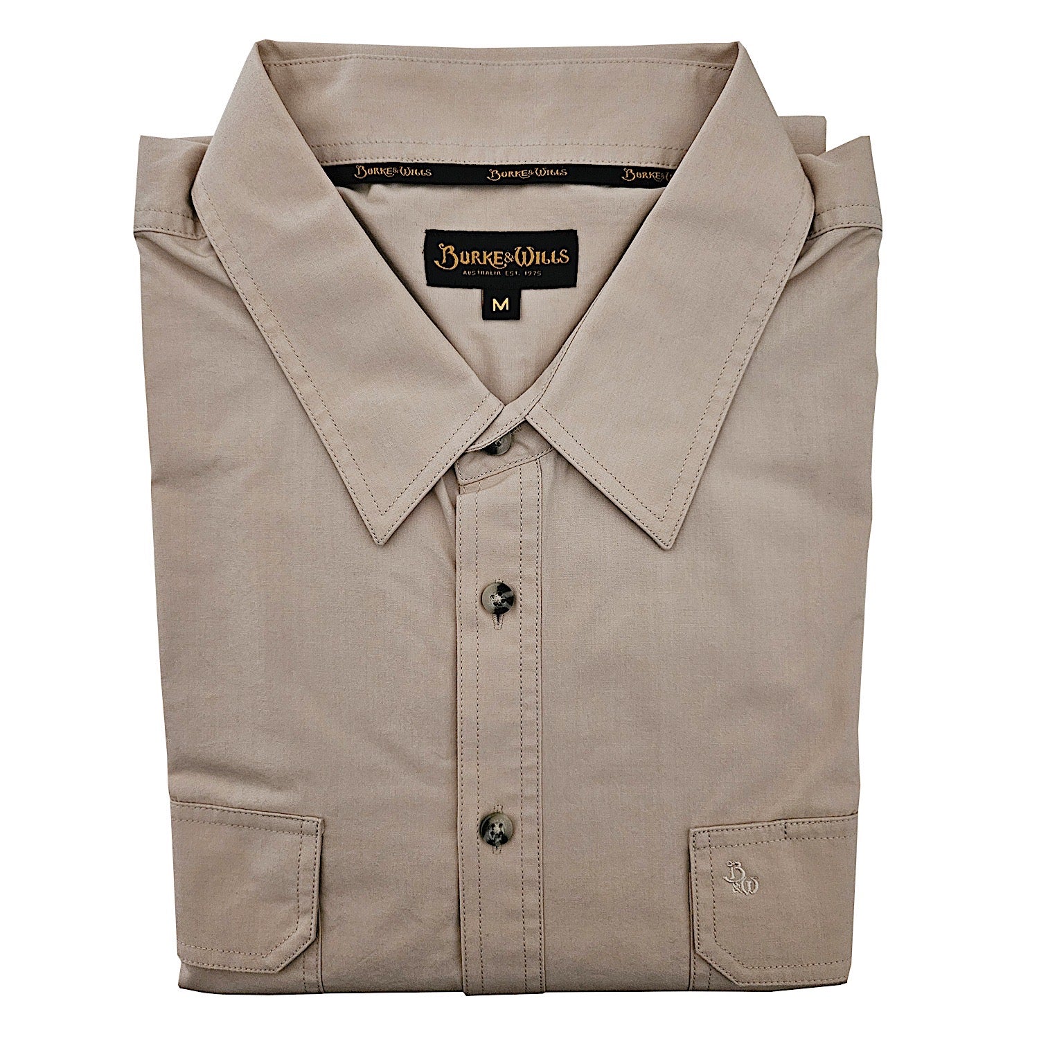 Burke & Wills Men's Capricorn Shirt - Stone