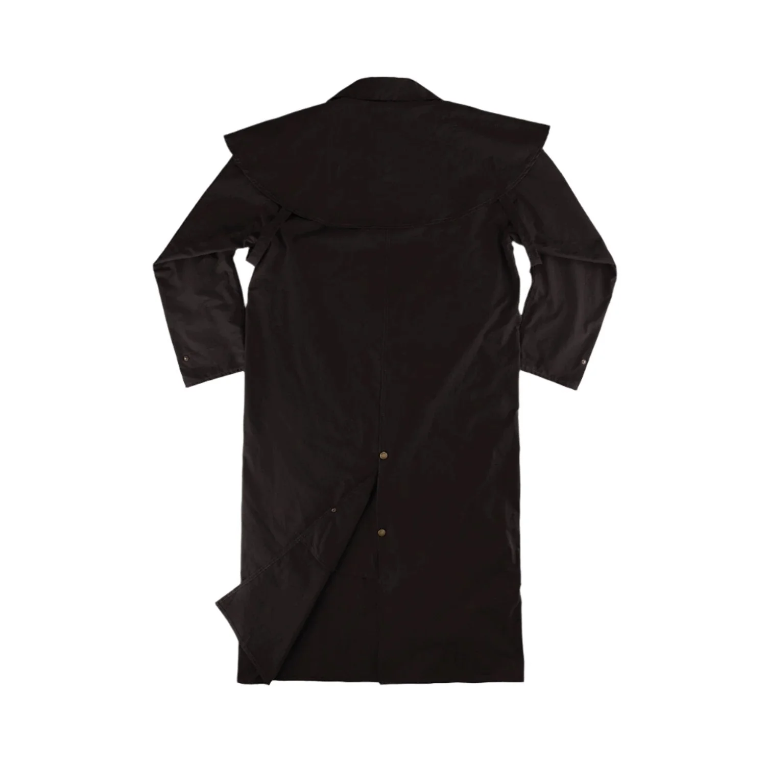 Burke & Wills Stockman Long Coat - Brown - Image 2
