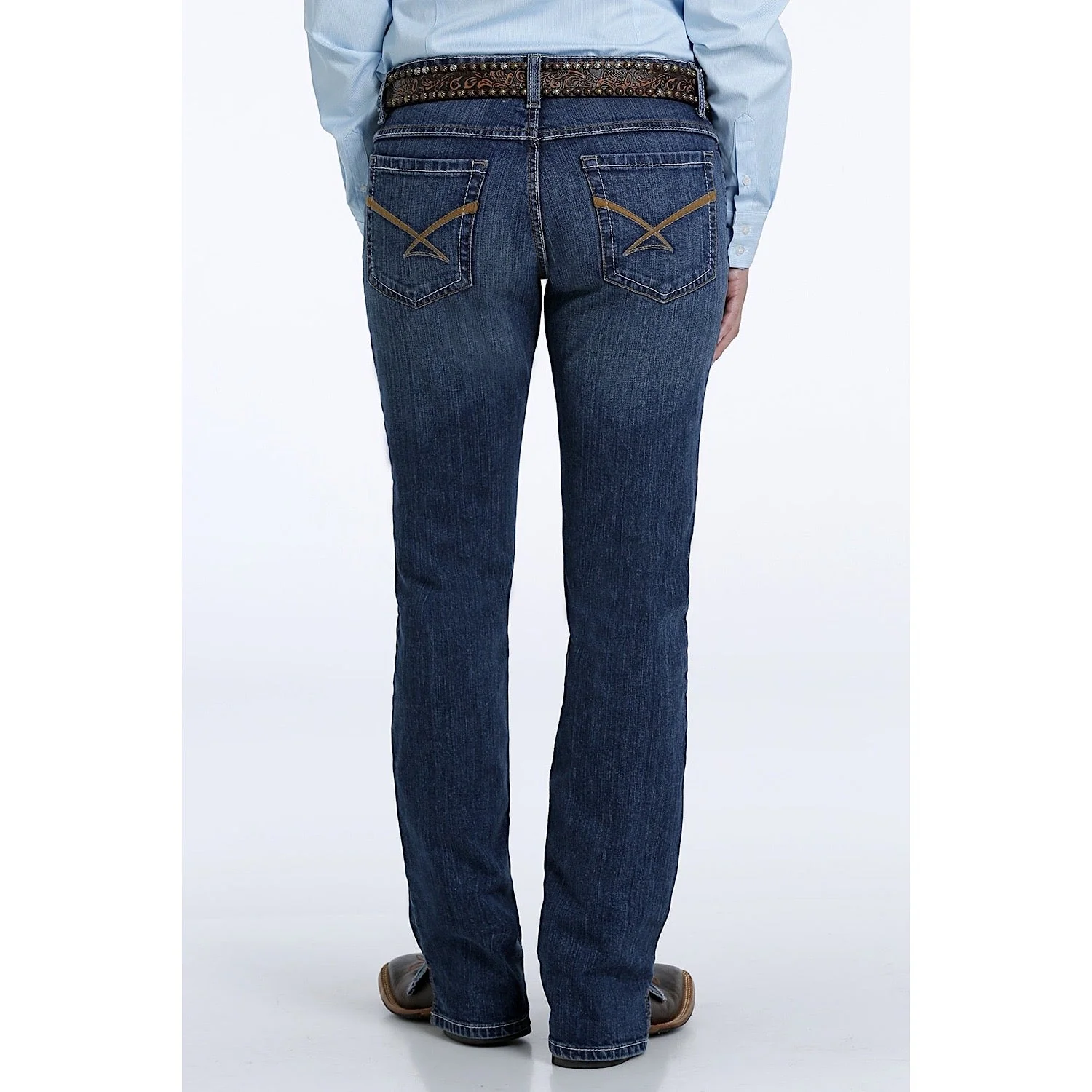 Cinch Womens Kylie Form Fit Kick Slit Jean - Image 3