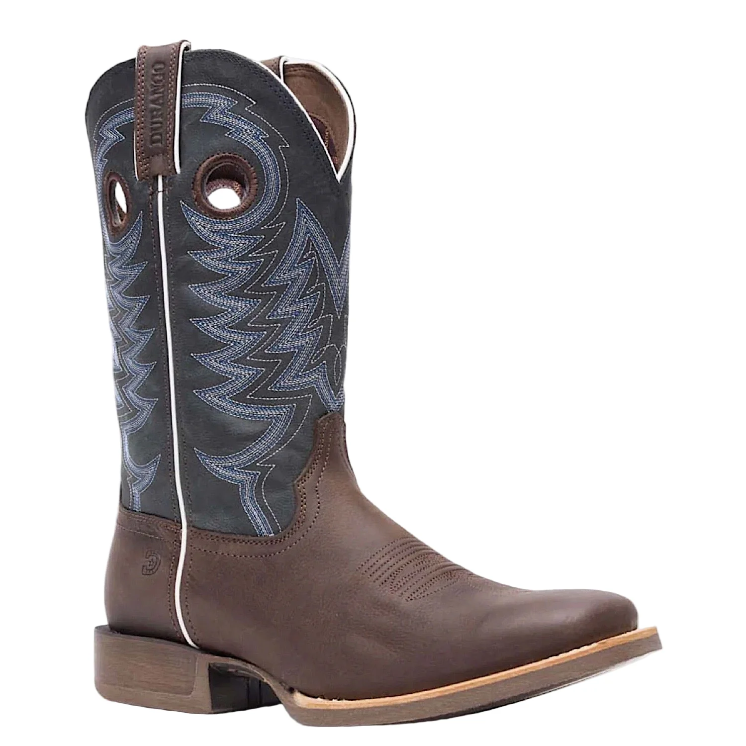 Durango Men's Rebel Pro Western Boot - Belgian Brown/Denim Blue