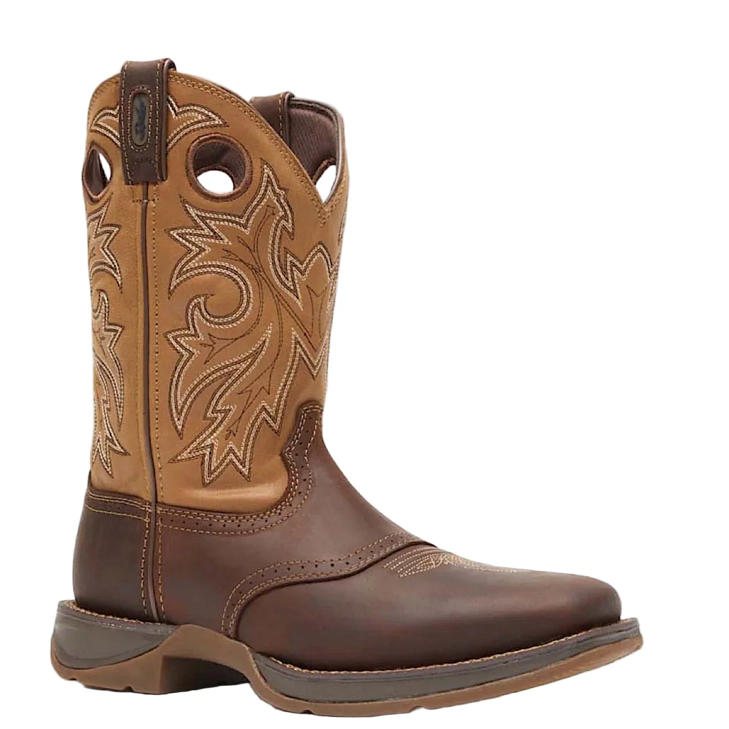 Durango Men's Rebel Saddle Up Western Boot - Brown/Tan