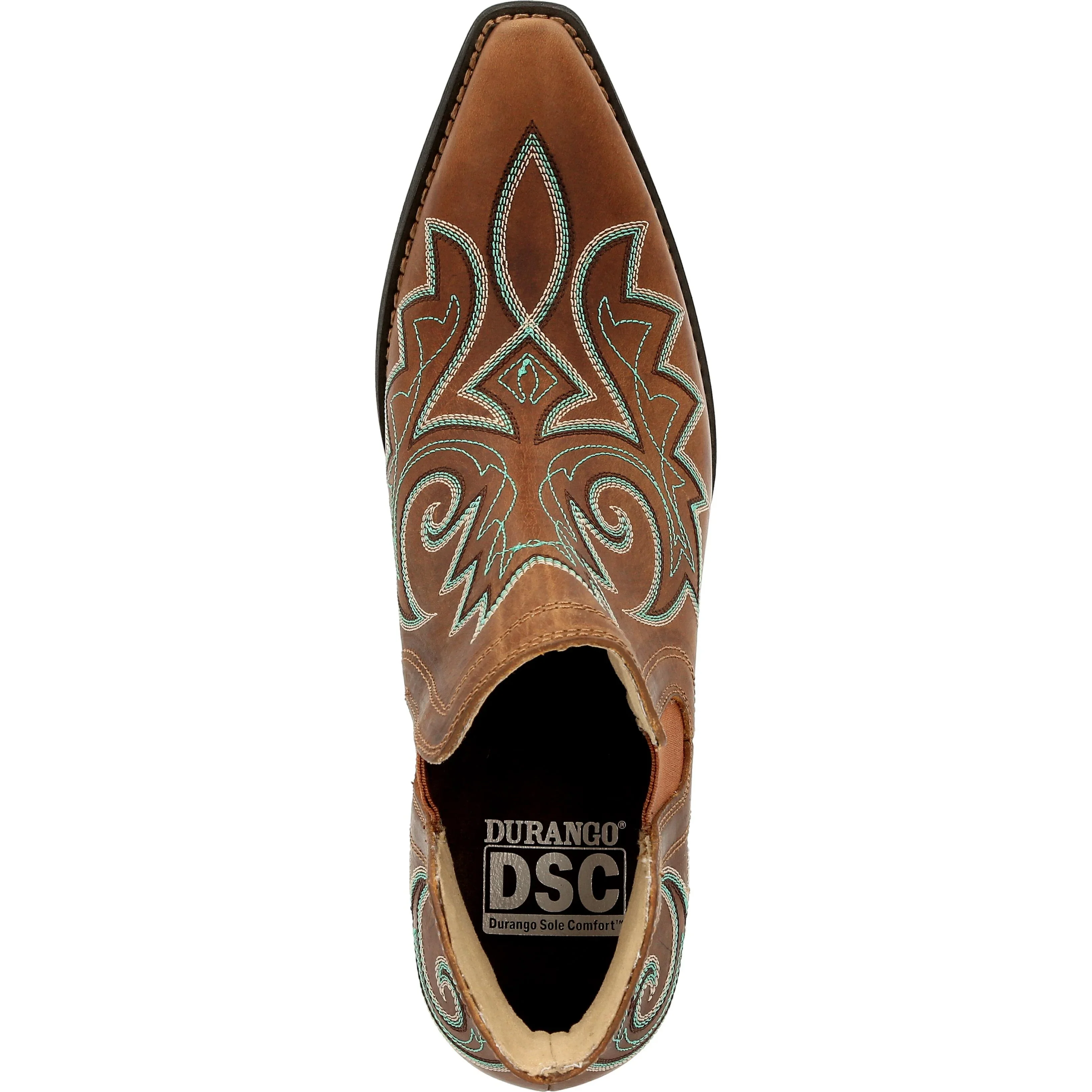 Durango Women's Crush Western Boot - Golden Brown Bootie - Image 2