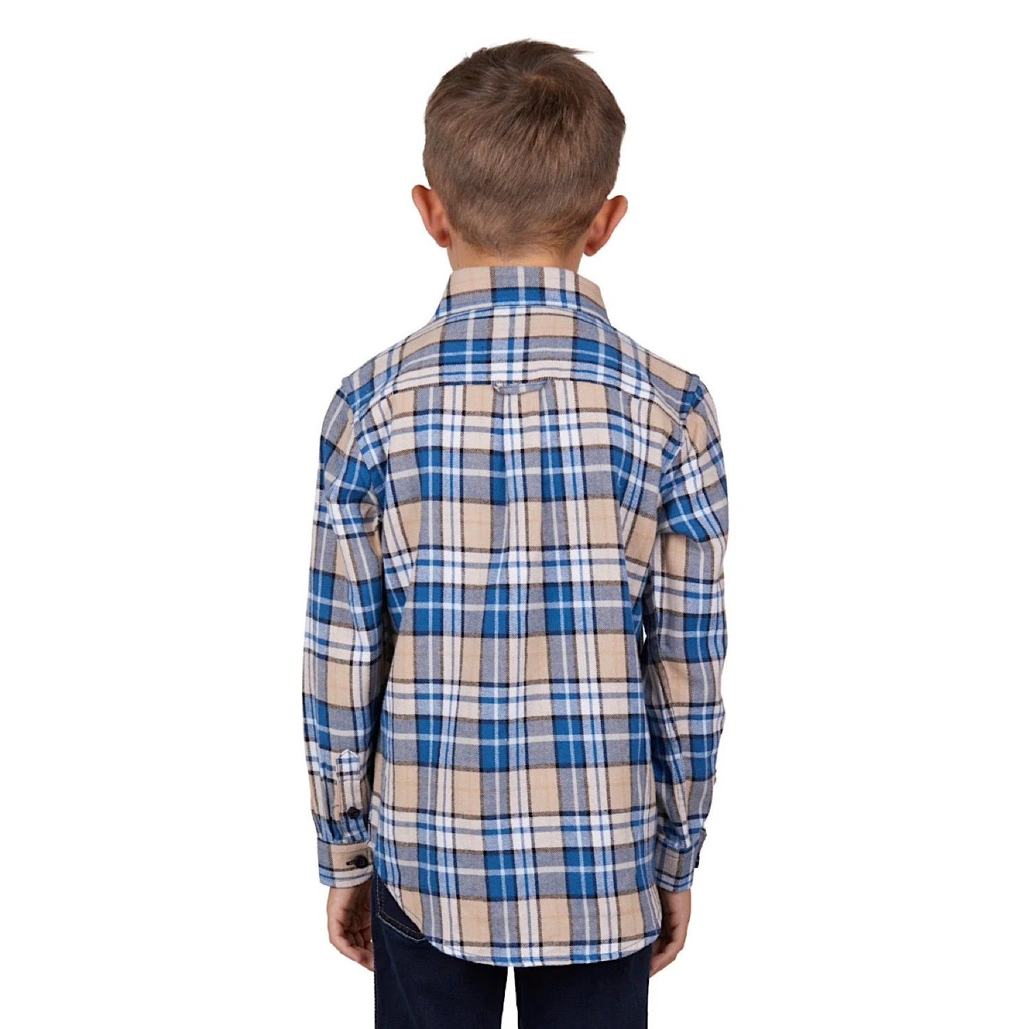 Dux-Bak Kids Lyle Thermal L/S Shirt Royal Blue - Image 3