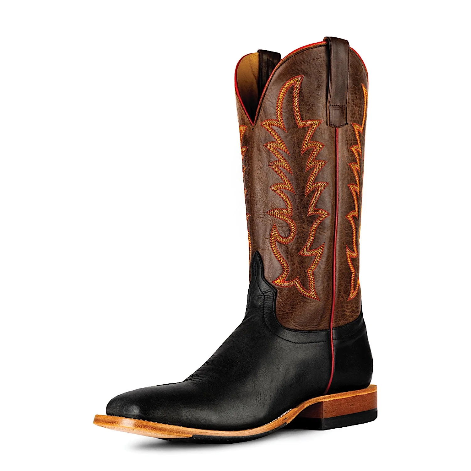 Horse Power Men's Flynn Western Boot - Black/Brown