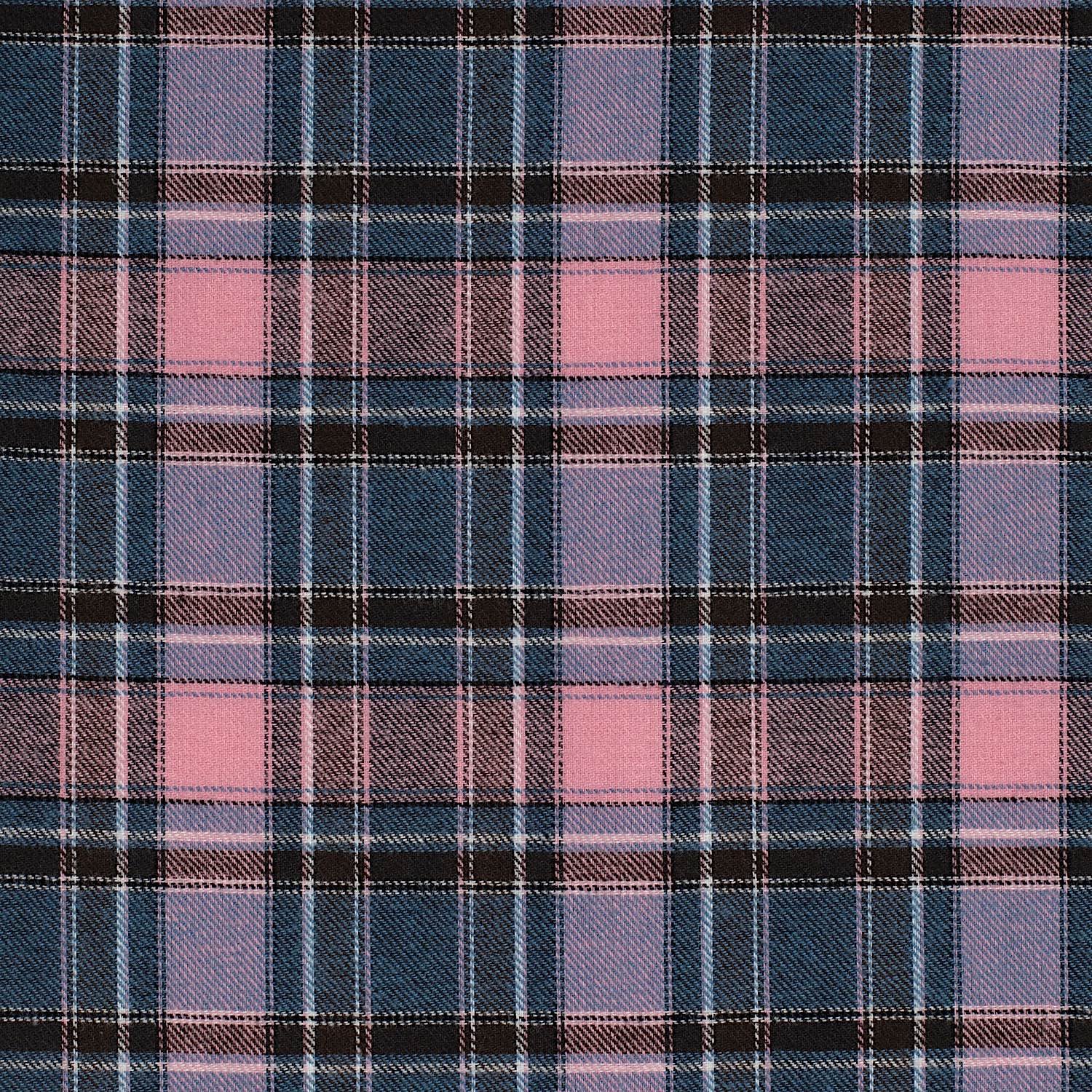 Just Country Women's Brooke Flannel Shirt - Plaid Pink / Orchid / Blue - Image 3