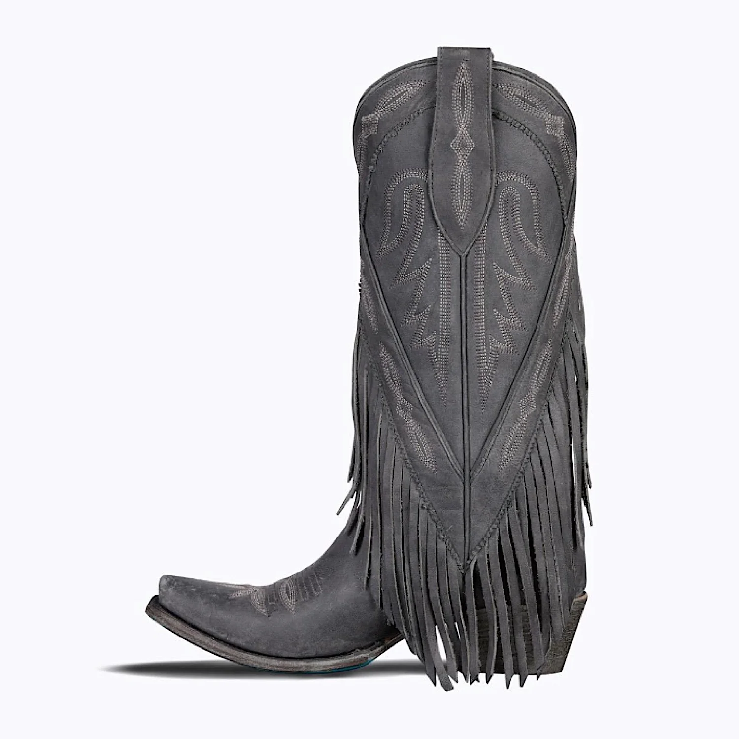 Lane Boots Senita Falls - Distressed Jet Black - Image 6