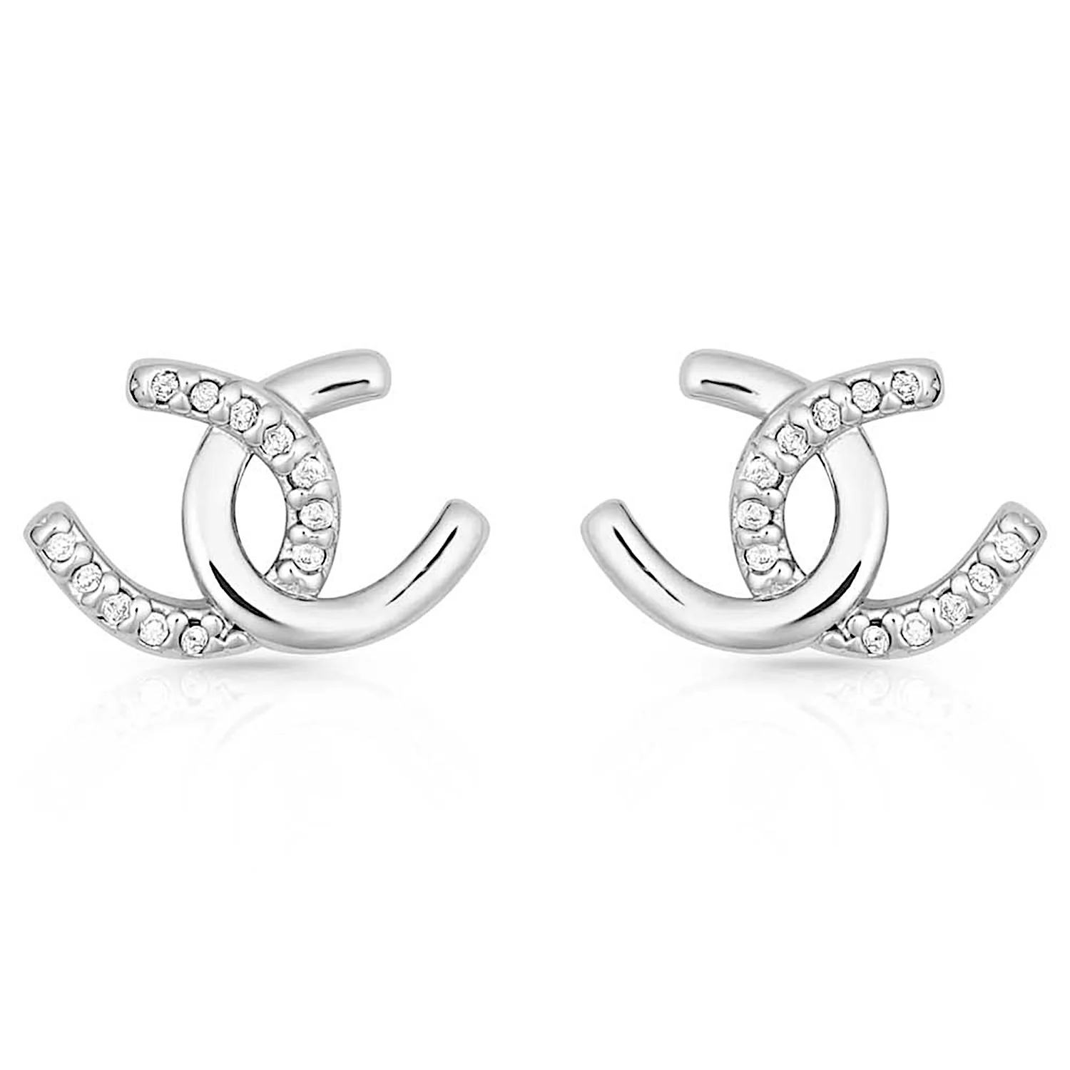 Montana Silversmiths Horseshoe Happiness Post Earrings