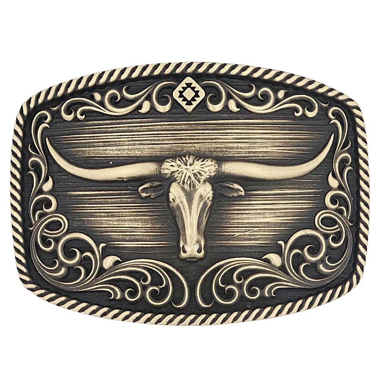 Montana Silversmiths Longhorn Legend Attitude Buckle