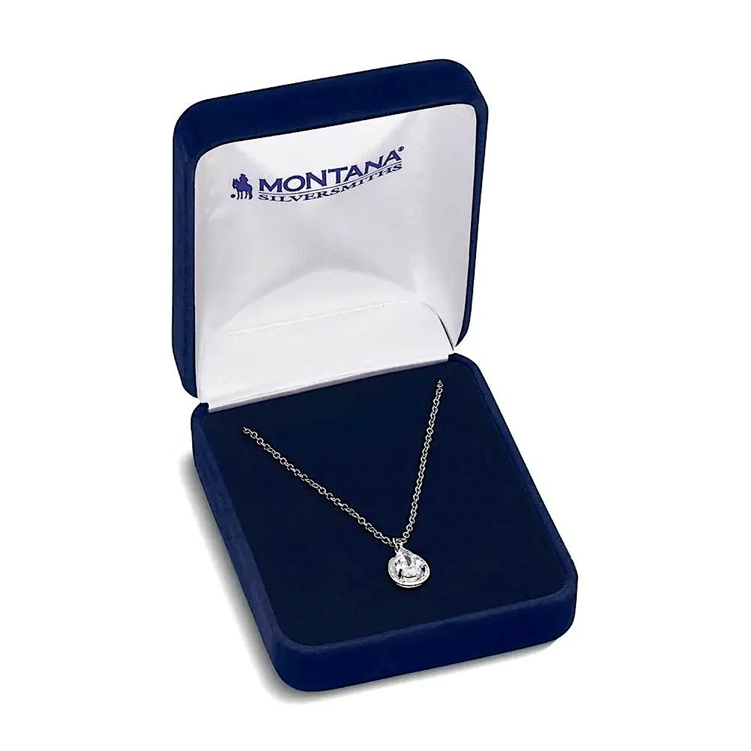Montana Silversmiths Lucky Trot Crystal Necklace - Image 3