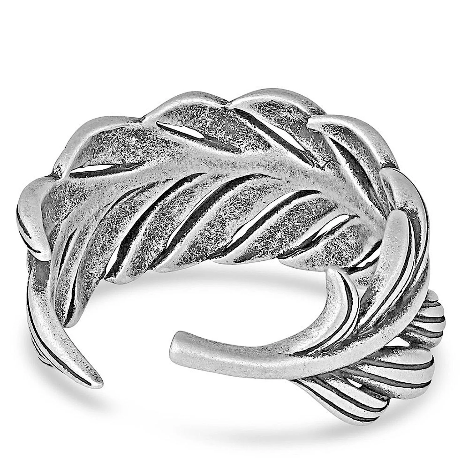 Montana Silversmiths The Frayed Singleton Wrap Ring - Image 2