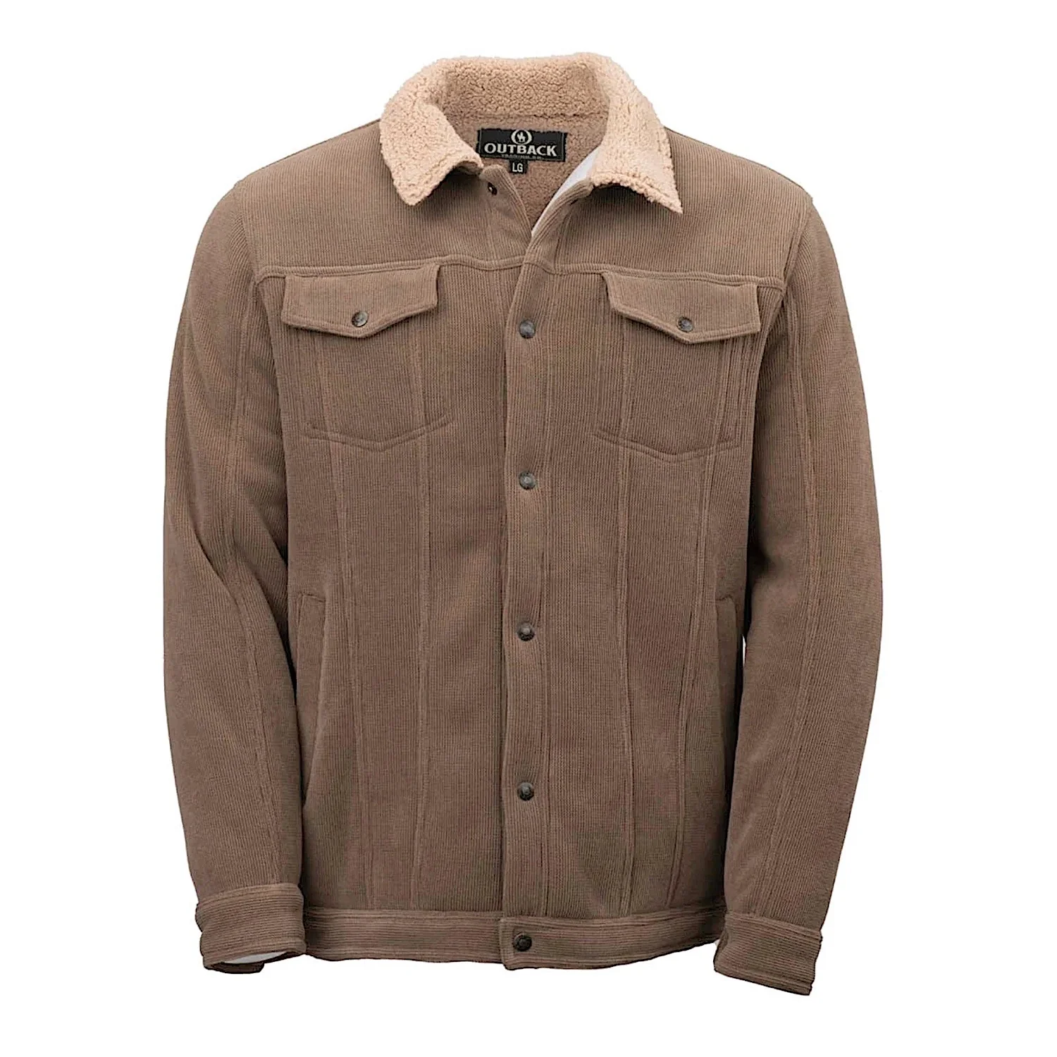 Outback Trading Men's Cillian Jacket - Brown