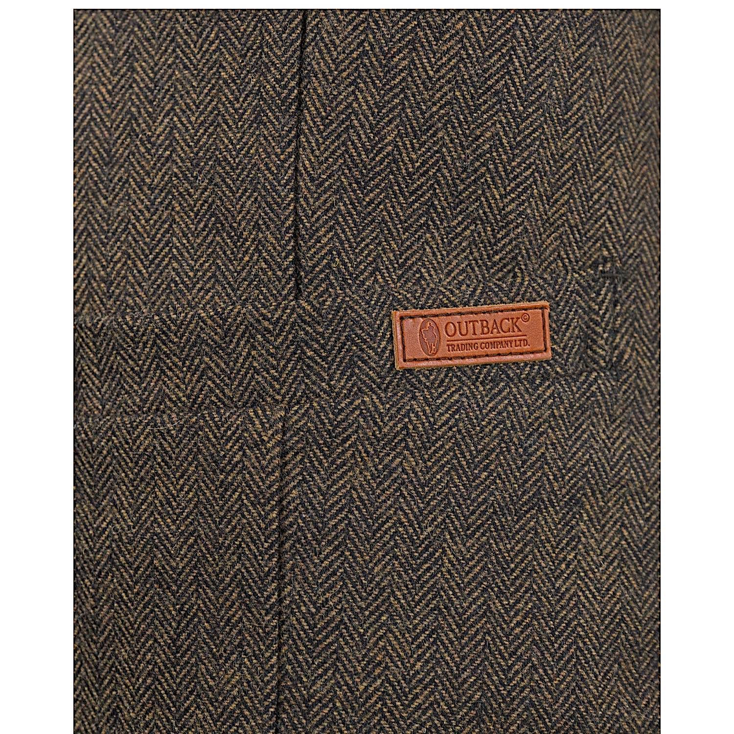 Outback Trading Men's Jessie Vest - Dark Brown - Image 4