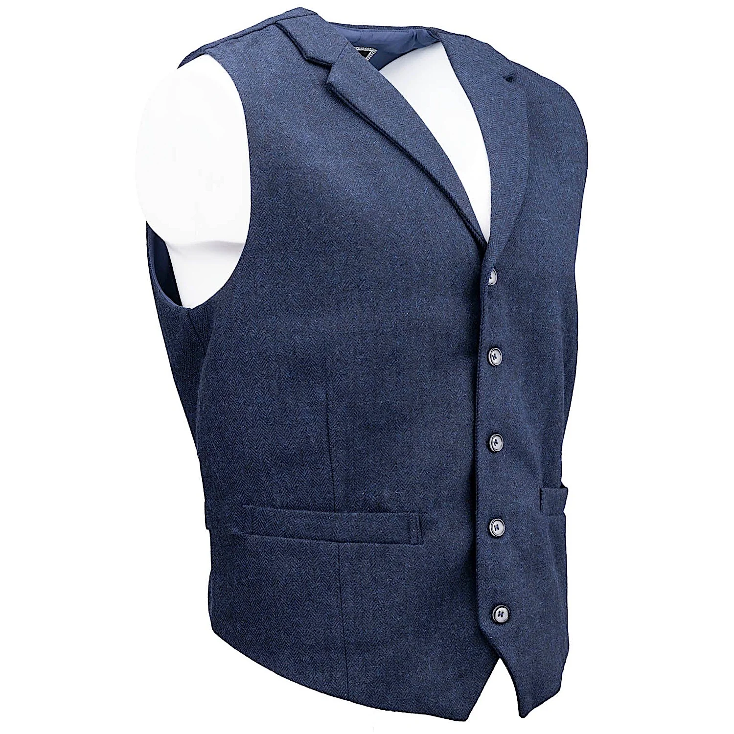 Outback Trading Men's Jessie Vest - Navy - Image 3