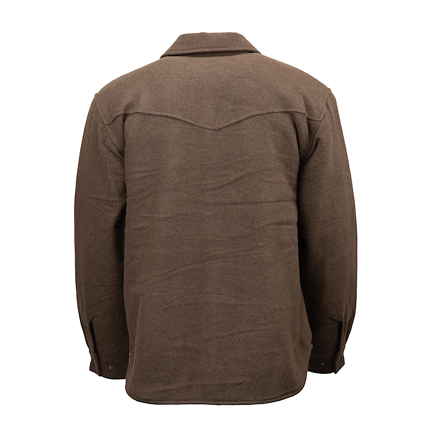 Outback Trading Men's Phoenix Button Up Jacket - Brown - Image 4