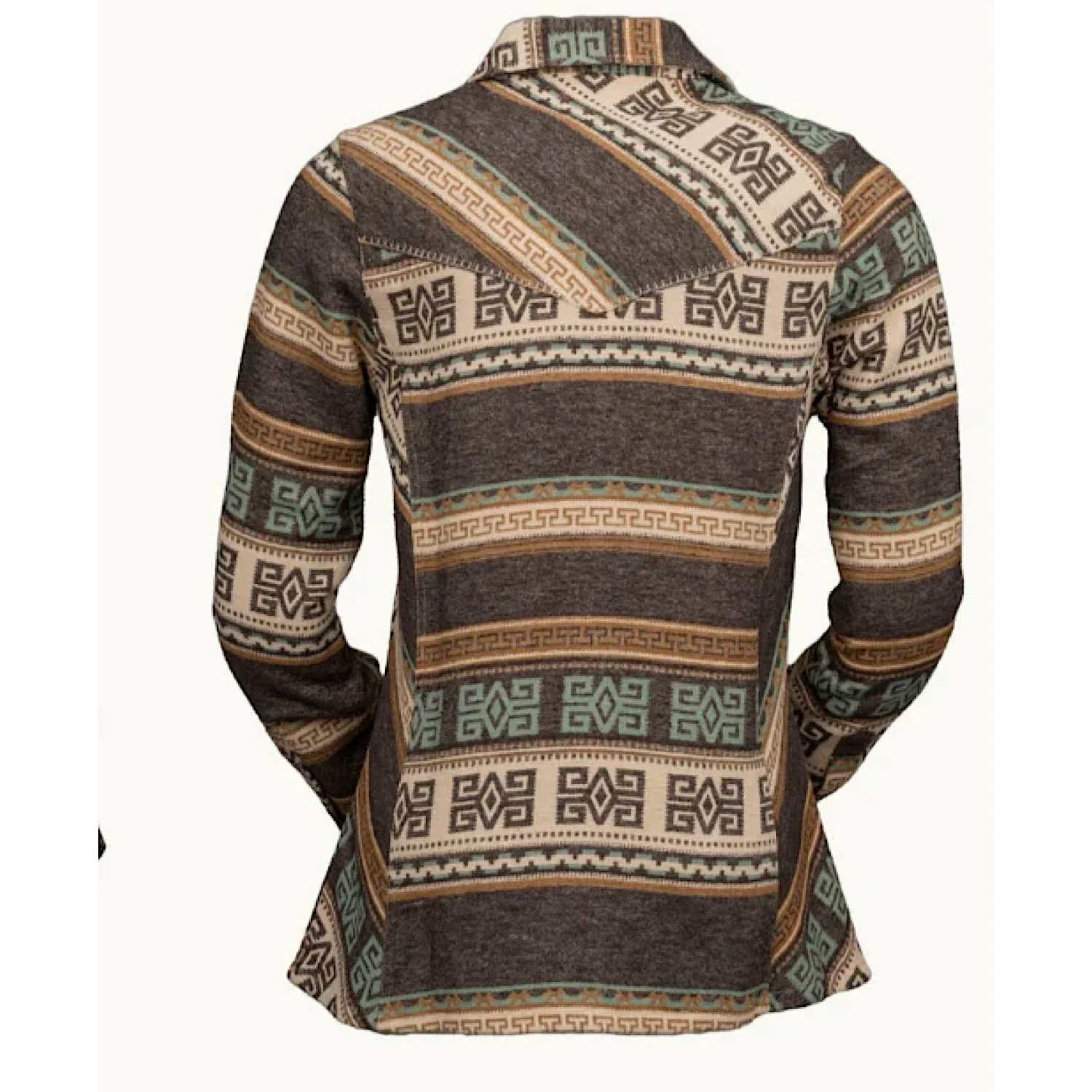 Outback Trading Women's Lorelei Performance Shirt - Chocolate - Image 3