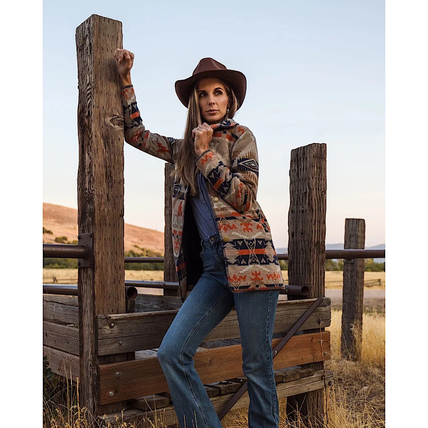 Outback Trading Women's Moree Jacket - Navy - Image 2