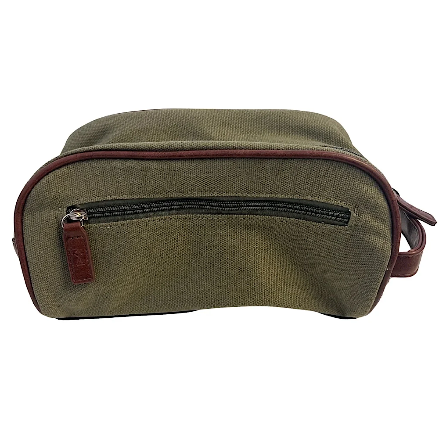 Pilbara Canvas Toiletry Bag - Olive - Image 2