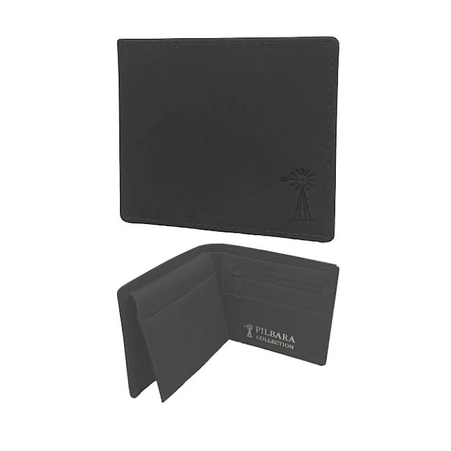 Pilbara Leather Wallet - Black