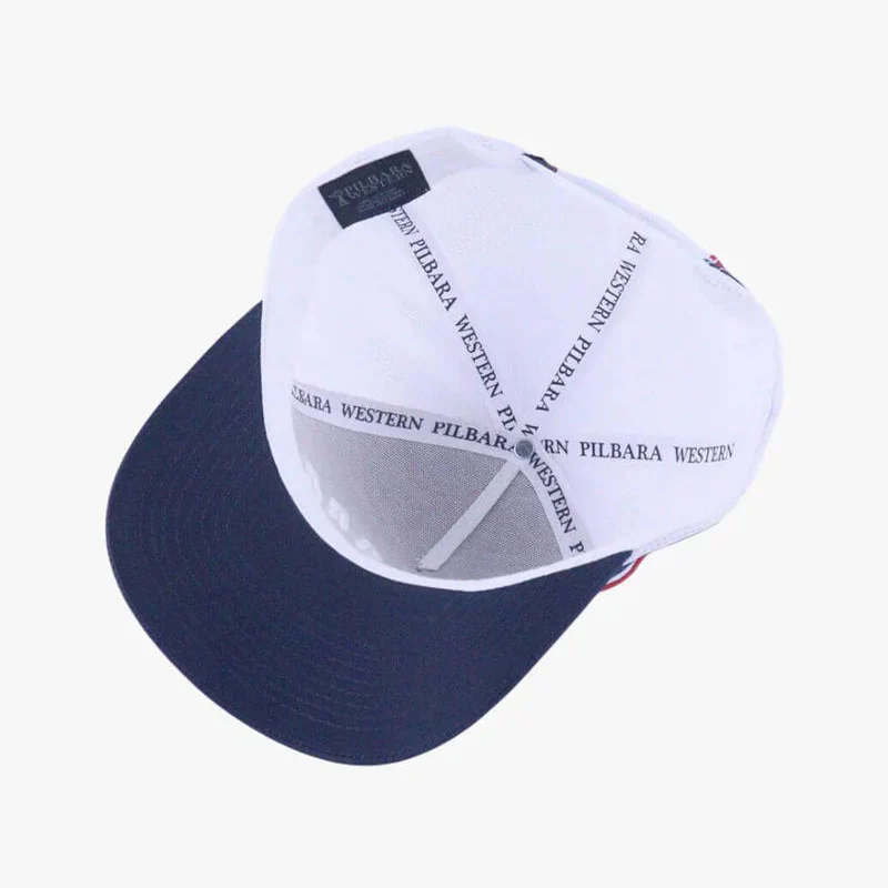 Pilbara Western Classic Cap - Rust Red/Navy - Image 3
