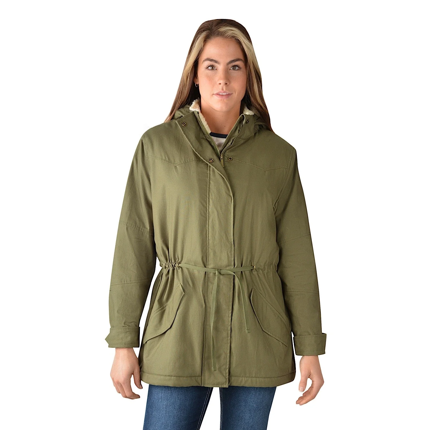 Pure Western Women's Bailey Jacket -Forest - Image 2