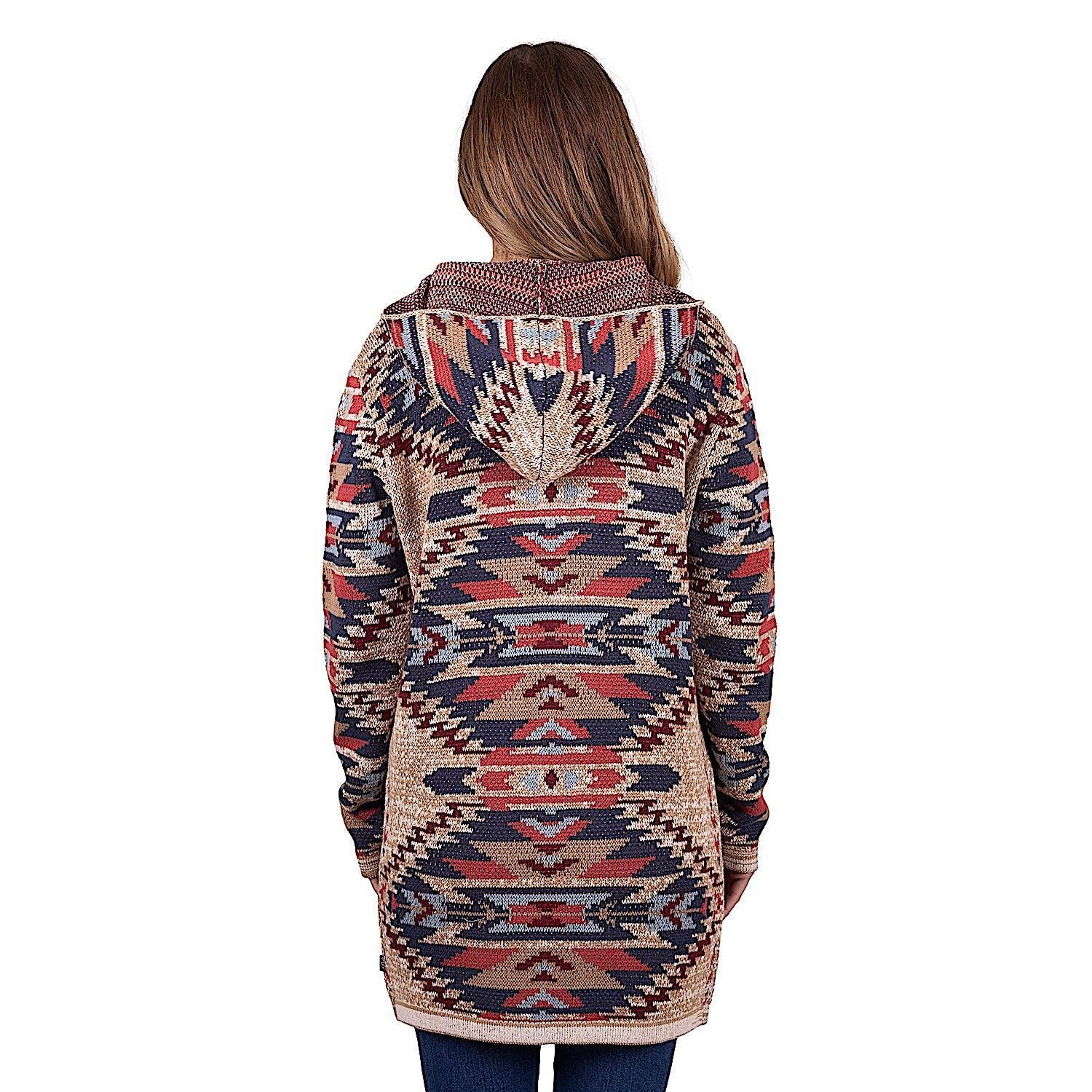 Pure Western Women's Eddie Knitted Cardigan - Multi - Image 4