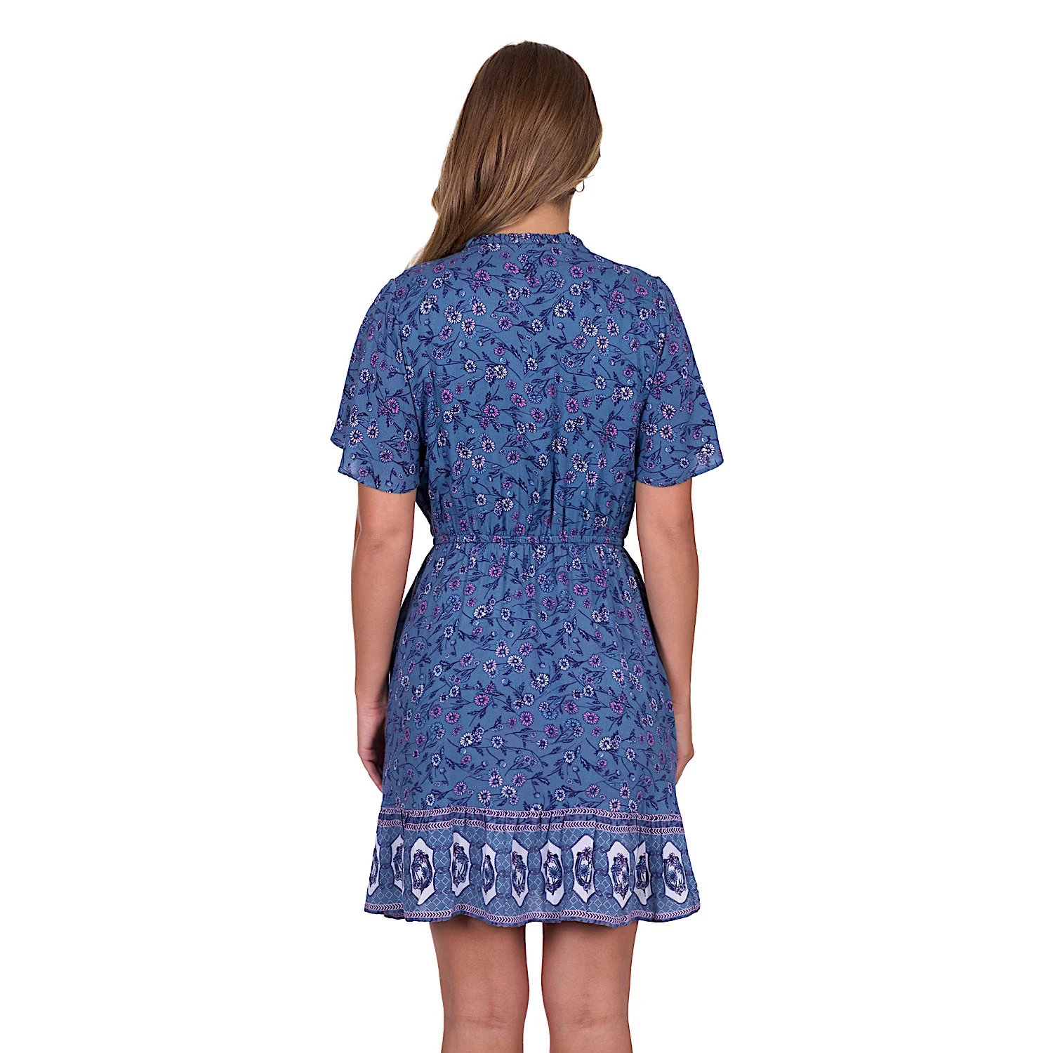 Pure Western Women's Farrah Dress - Blue - Image 3