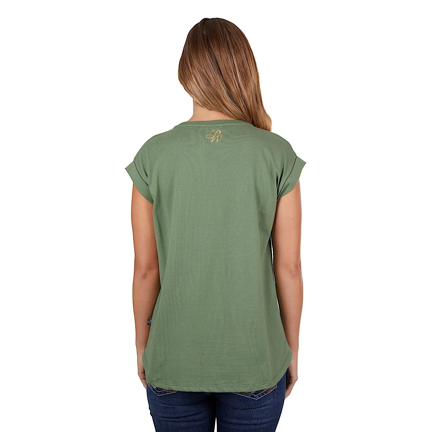 Pure Western Women's Kaylee Tank Moss - Image 5