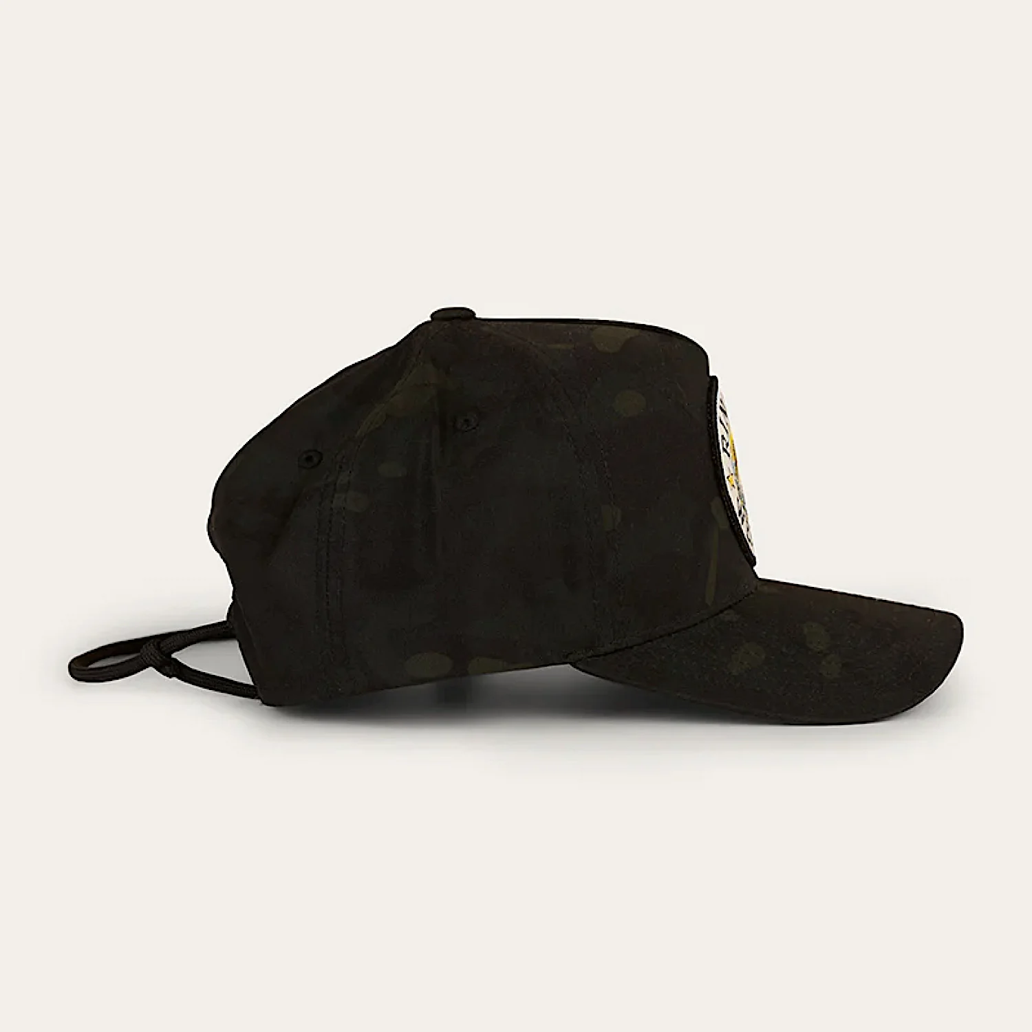 Ringers Western Big Catch Tech Baseball Cap - Black/Camo - Image 3