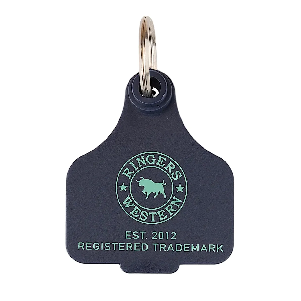 Ringers Western Cattle Tag - Navy/Deep Mint