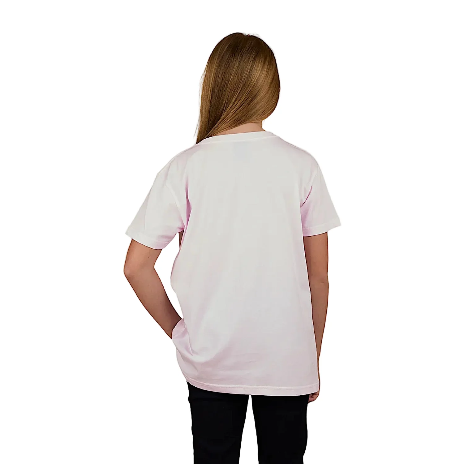 Ringers Western Girl's Buttercup Classic Fit T-Shirt - Barely Pink - Image 2