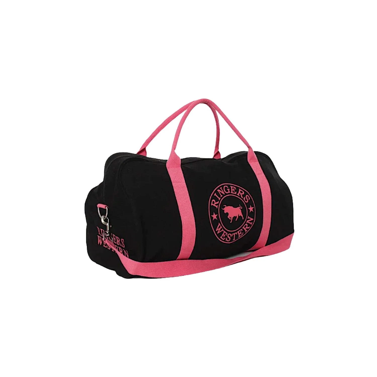Ringers Western Gundagai Duffle Bag - Black & Melon - Image 2