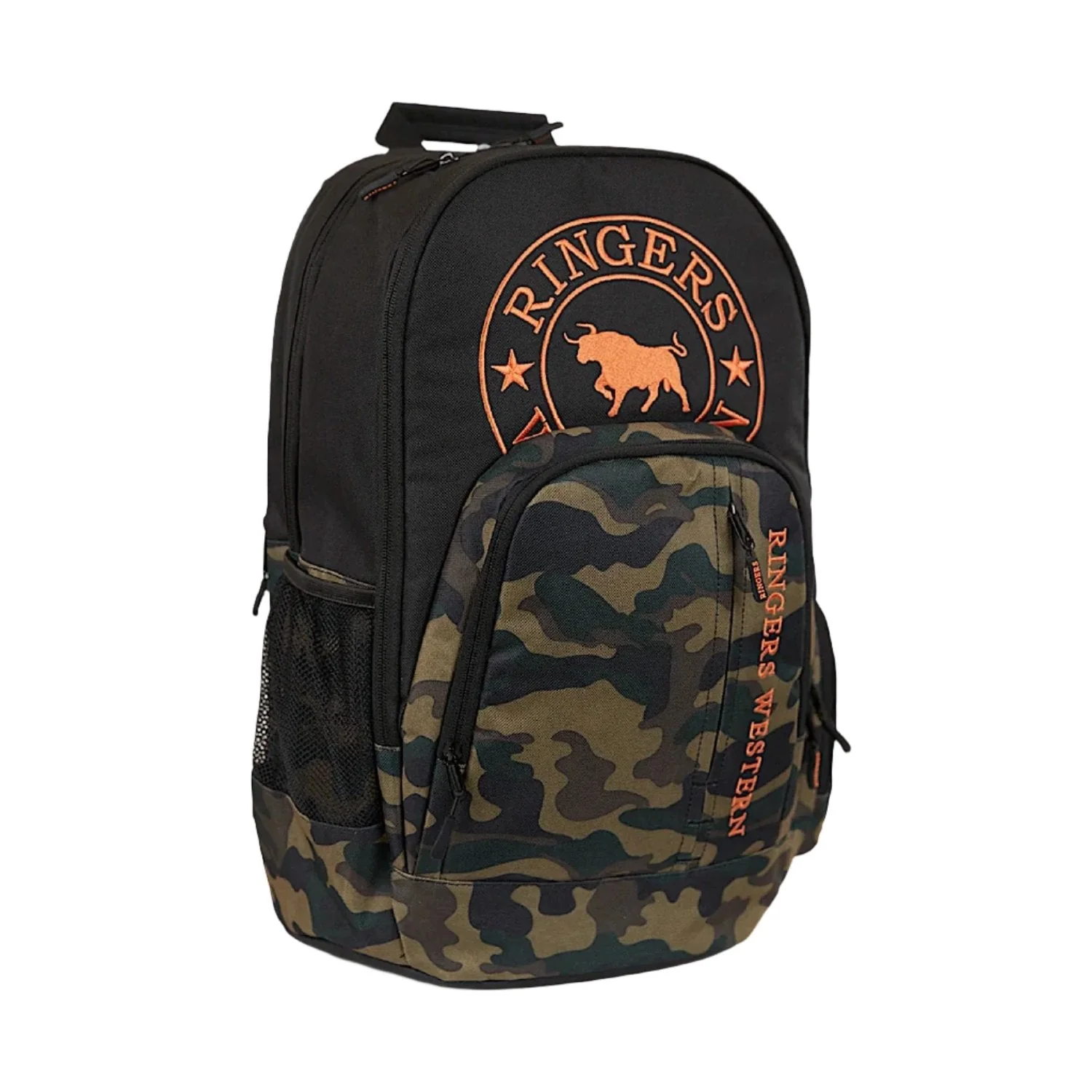 Ringers Western Holtze Backpack - Black with Camo - Image 2